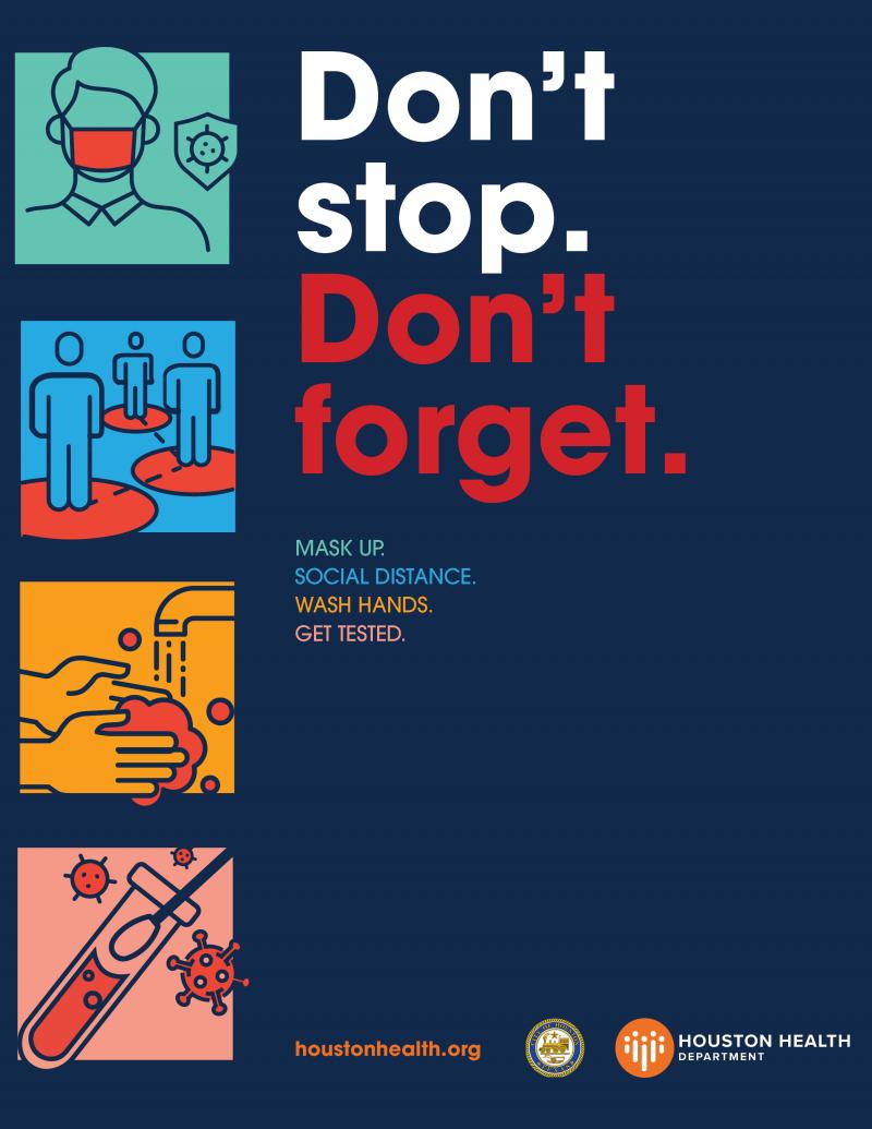 Don't Stop. Don't Forget.